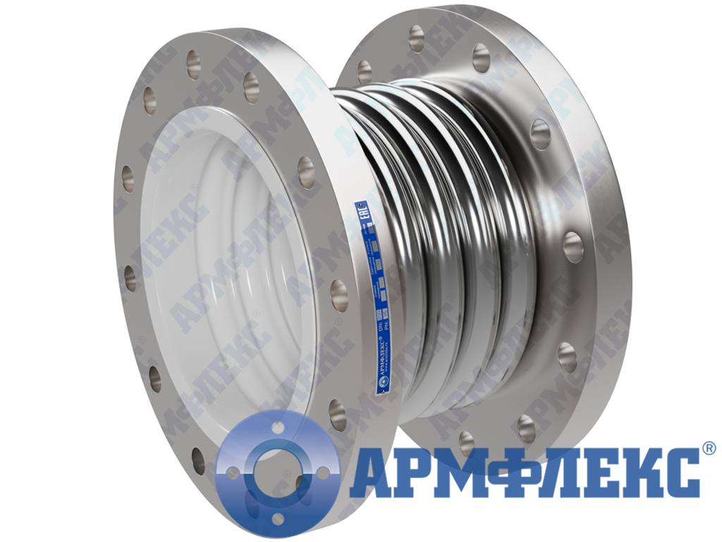 Компенсатор сильфонный сдвиговый с футеровкой PTFE КСС ARM ФФП, Армфлекс Компенсатор сильфонный сдвиговый с футеровкой PTFE КСС ARM ФФП, Армфлекс